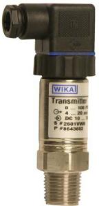 wika pressure transmitter s10