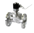 Hot water steam solenoid valve